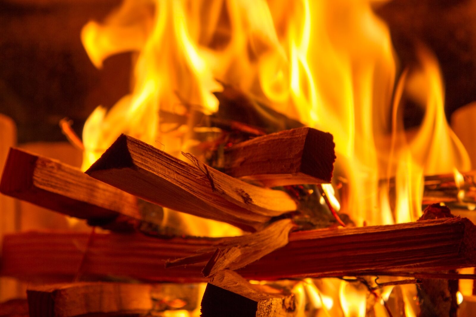 Canon EOS 7D + Canon EF 24-105mm F4L IS USM sample photo. Fire, flame, wood photography