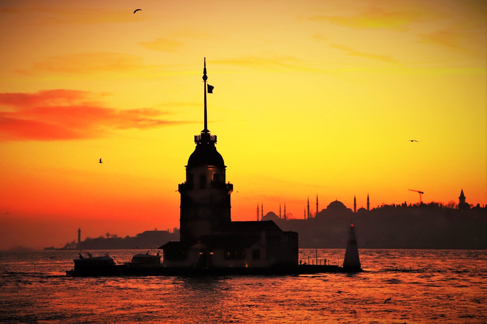 Canon EOS 6D Mark II sample photo. Maiden's tower kiz kulesi photography