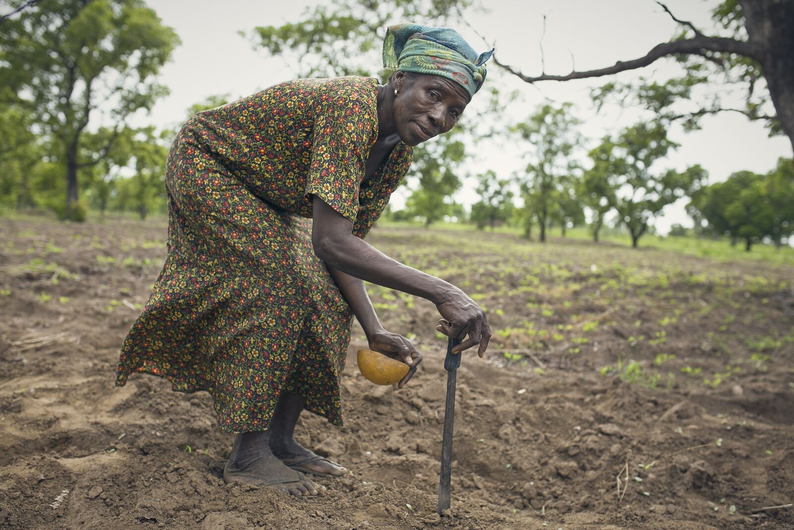 Canon EOS 5D Mark III sample photo. Farmer, africa, woman photography
