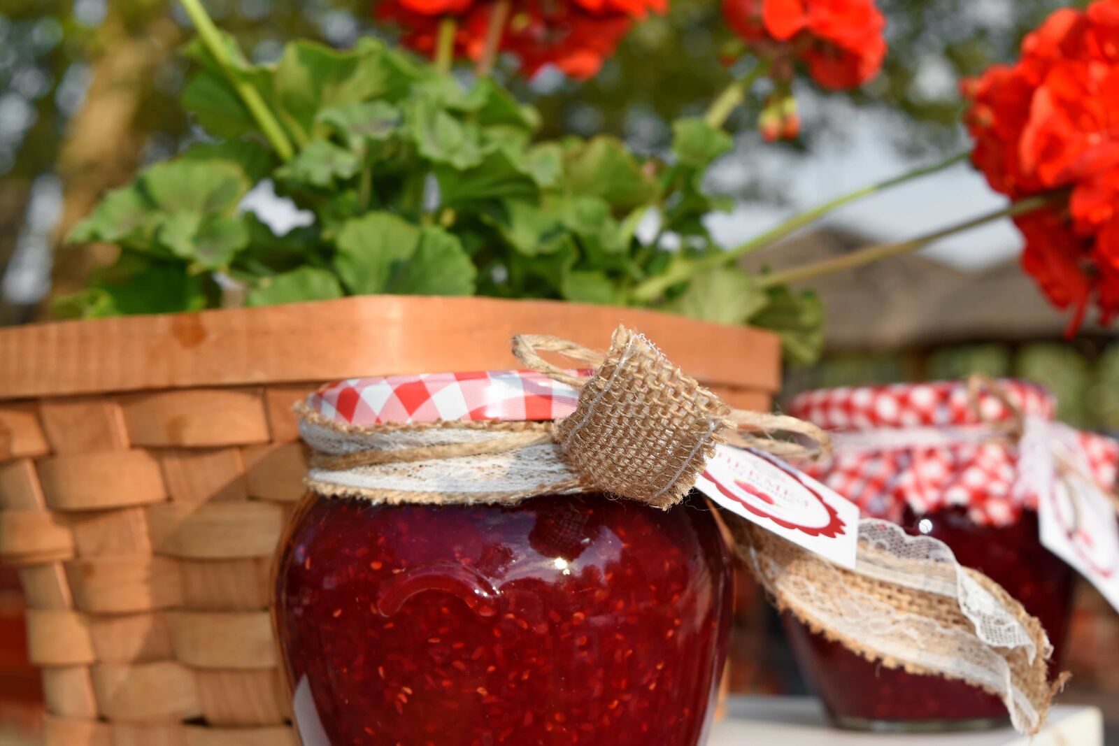 Nikon D5500 sample photo. Jam, jar, organic, traditional photography