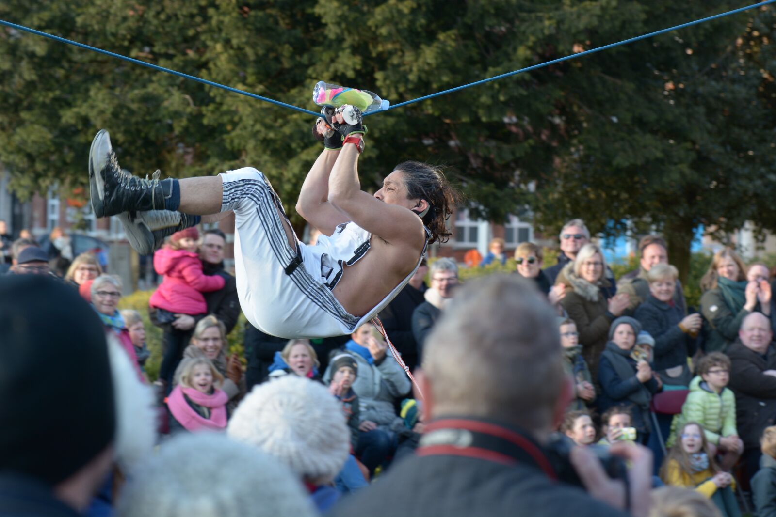 Nikon D7100 sample photo. Animation, street entertainment, artists photography
