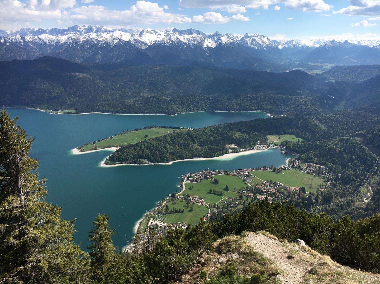 Apple iPhone 6s sample photo. Walchensee, herzogstand, lake photography