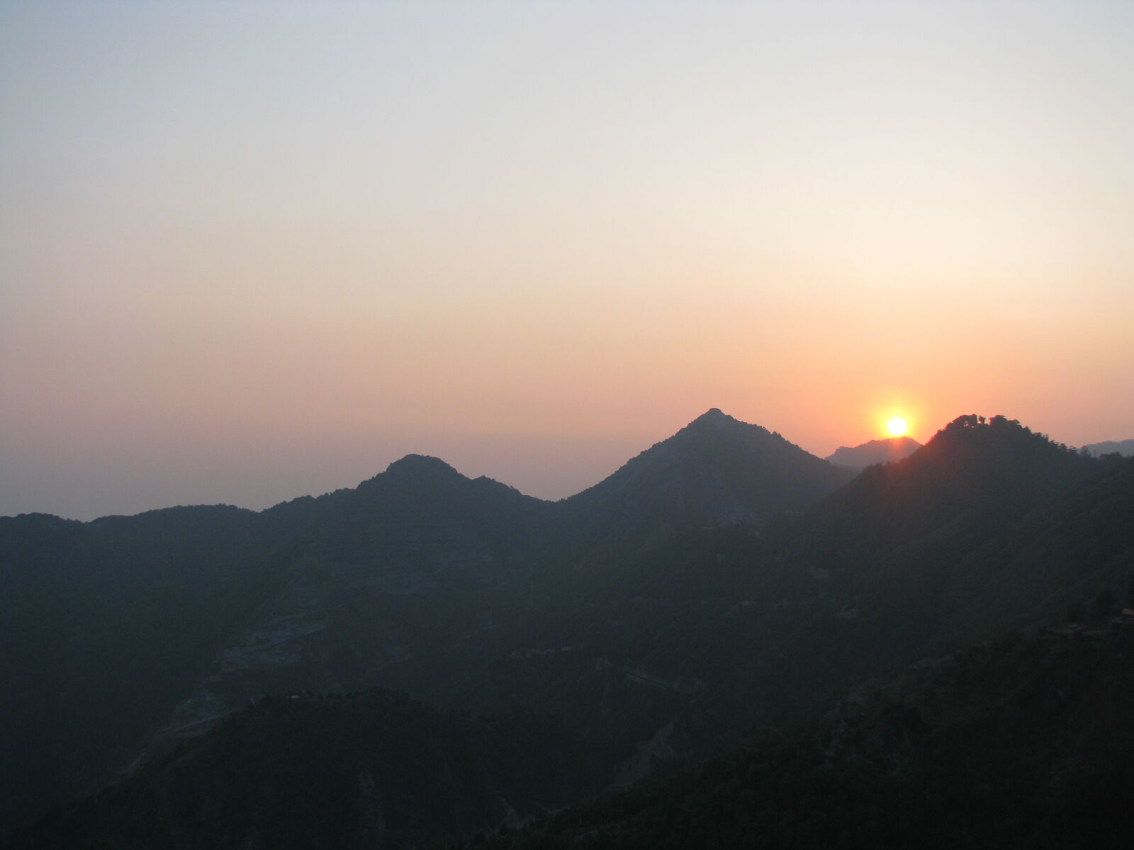 Canon POWERSHOT S5 IS sample photo. Himalayas, sunset photography