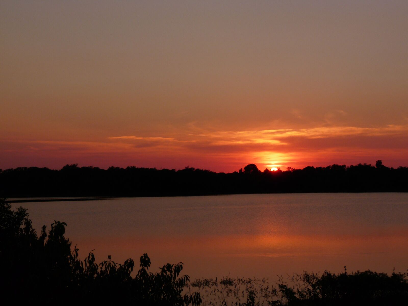 Panasonic Lumix DMC-FZ28 sample photo. Sunset, oklahoma, ok photography