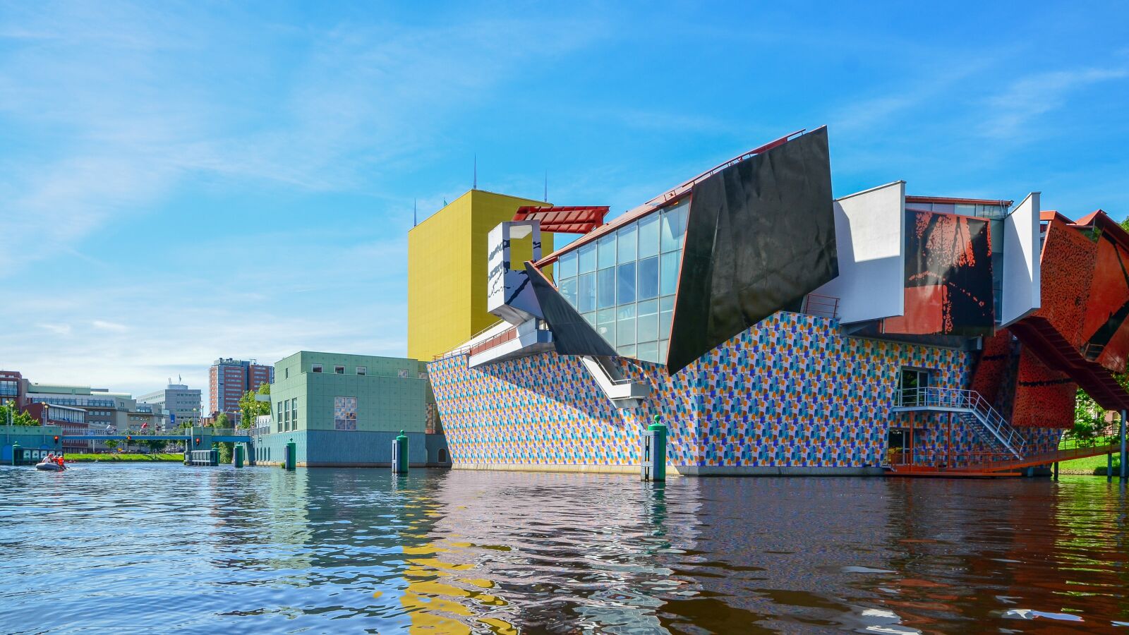 Nikon D7000 sample photo. Architecture, groningen, museum photography
