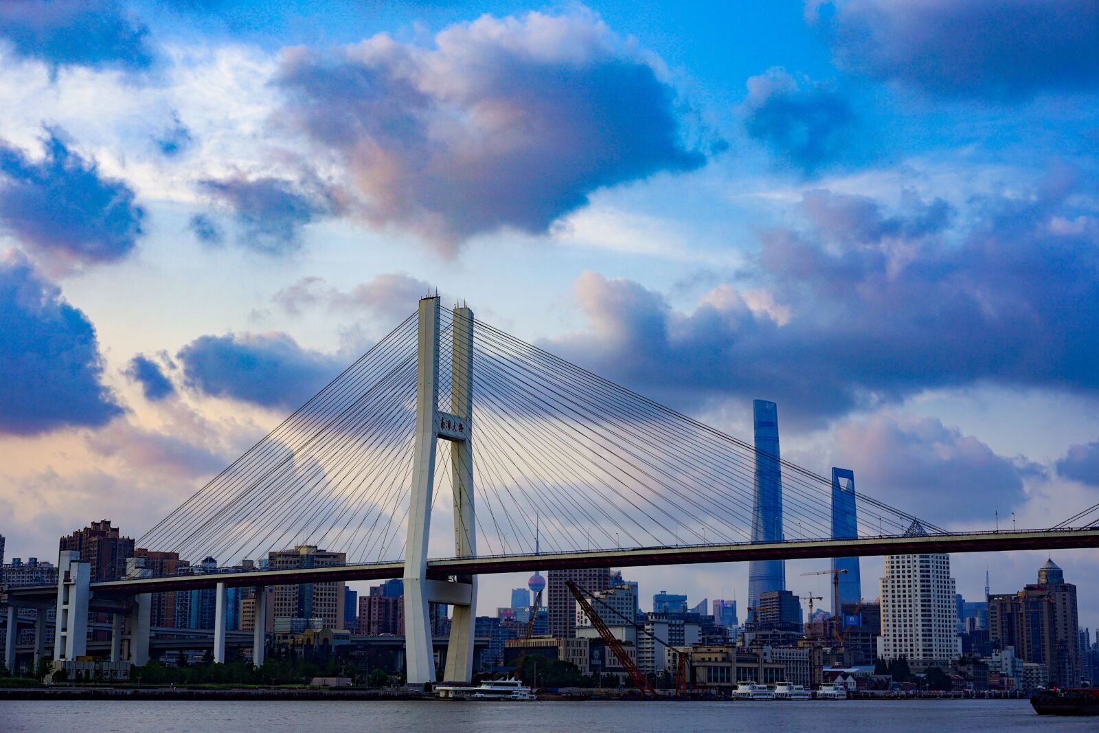 Sony a7 II + Sony Sonnar T* FE 55mm F1.8 ZA sample photo. Bridge, shanghai, china photography