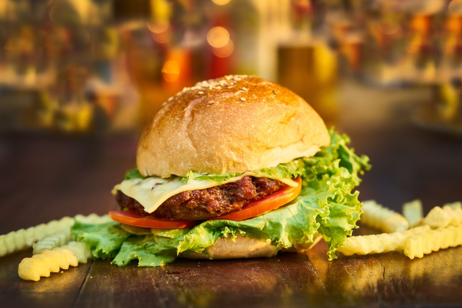 Sony a7R II sample photo. Burger, food, restaurant photography
