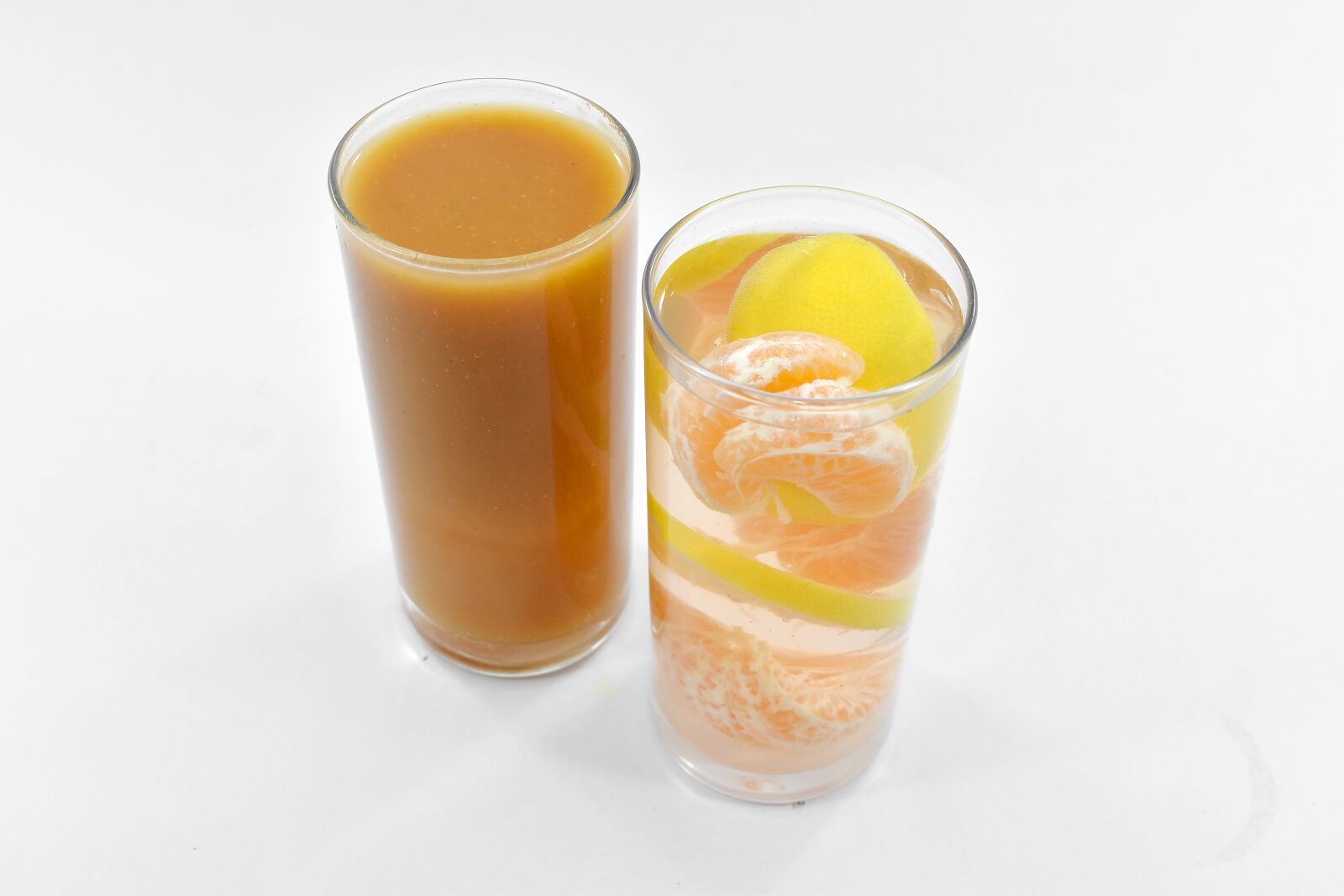 Nikon D5500 sample photo. Lemon, lemonade, mandarin, oranges photography