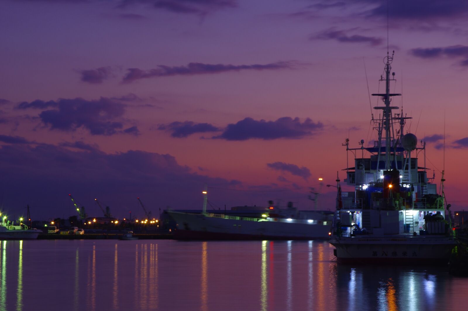 Pentax K-3 sample photo. Port, sea, japan photography