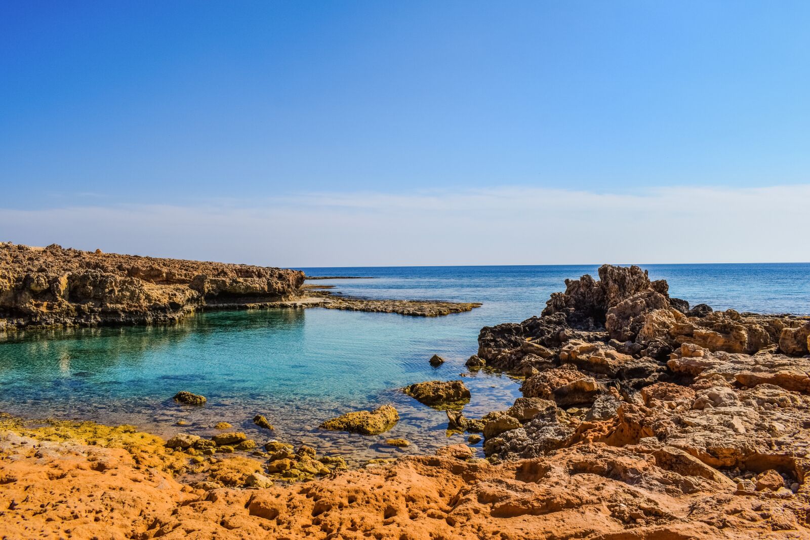 Nikon D3300 sample photo. Rocky coast, lagoon, calm photography