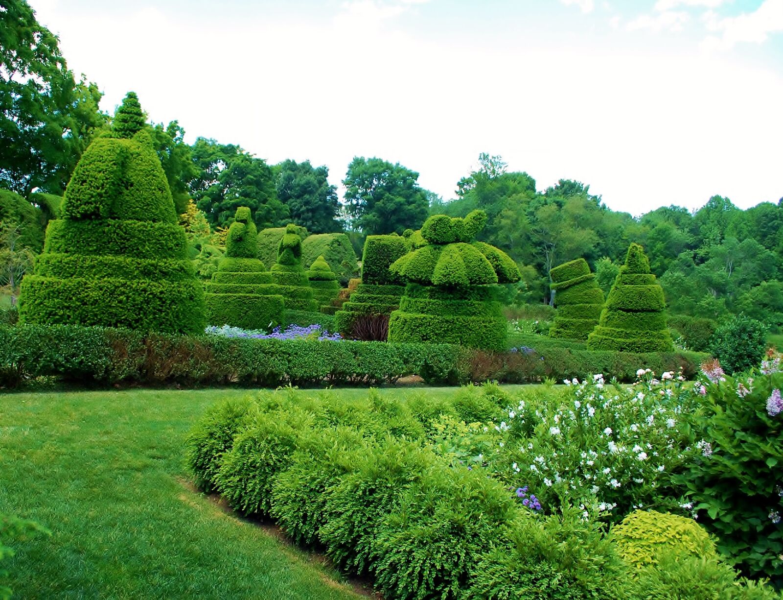 Nikon D40 sample photo. Ladew topiary gardens, maryland photography