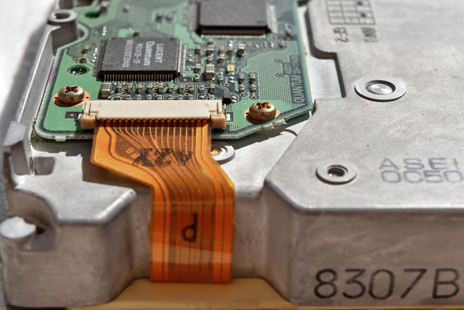 Nikon D5500 sample photo. Hardware, motherboard, old, part photography