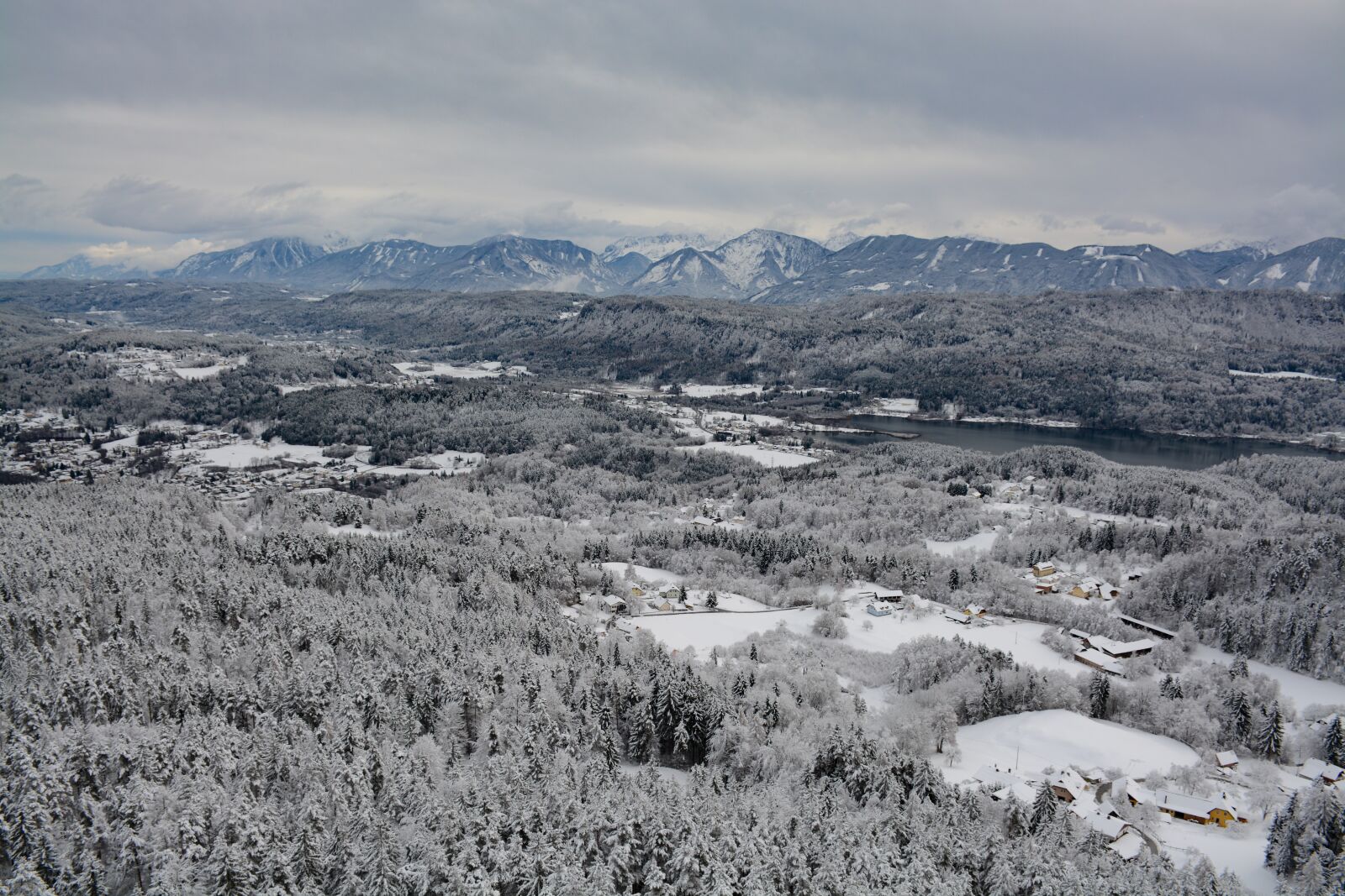 Nikon D7100 sample photo. Snow, carinthia, austria photography