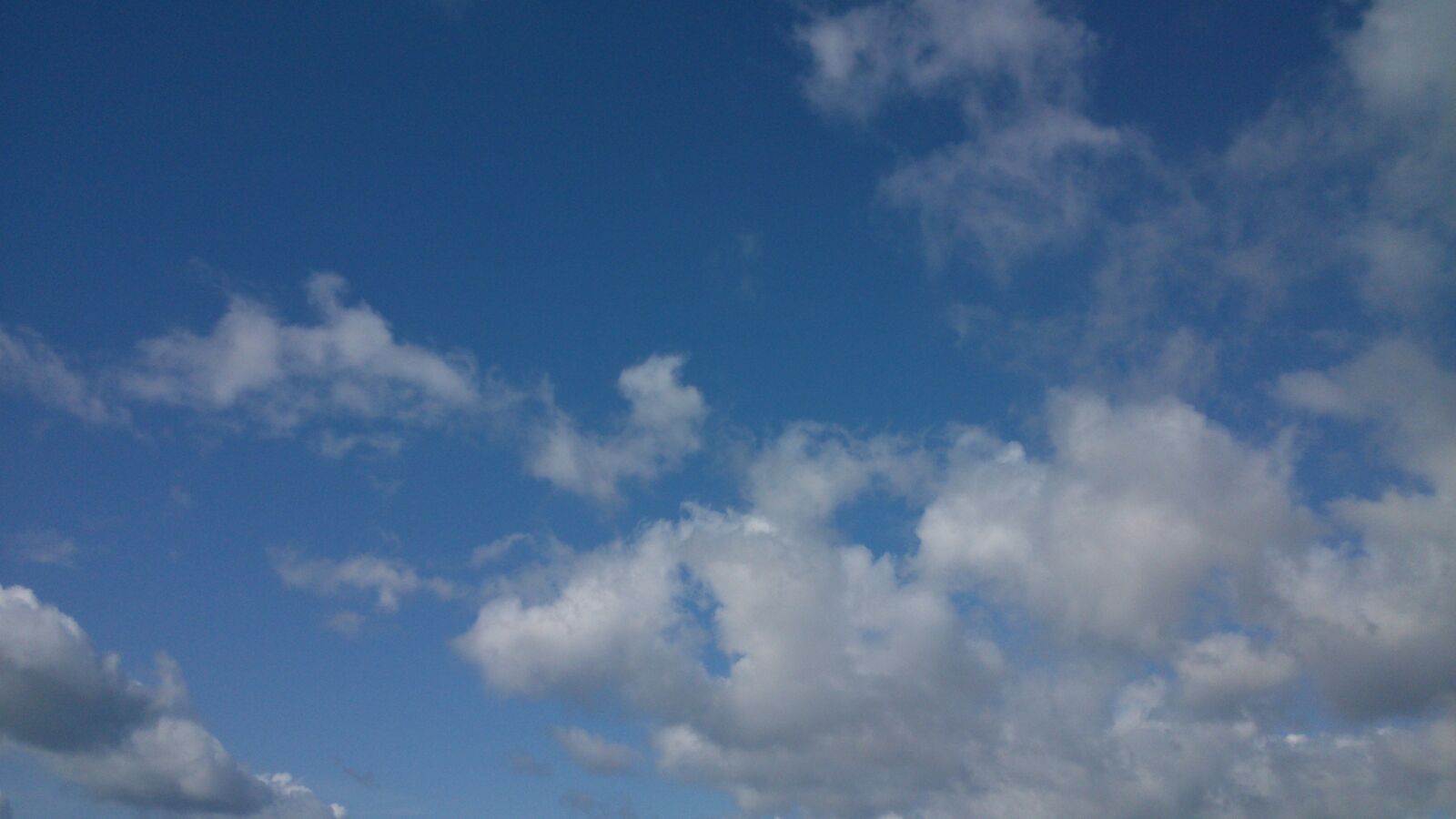 Sony Xperia P sample photo. Blue sky, white clouds photography