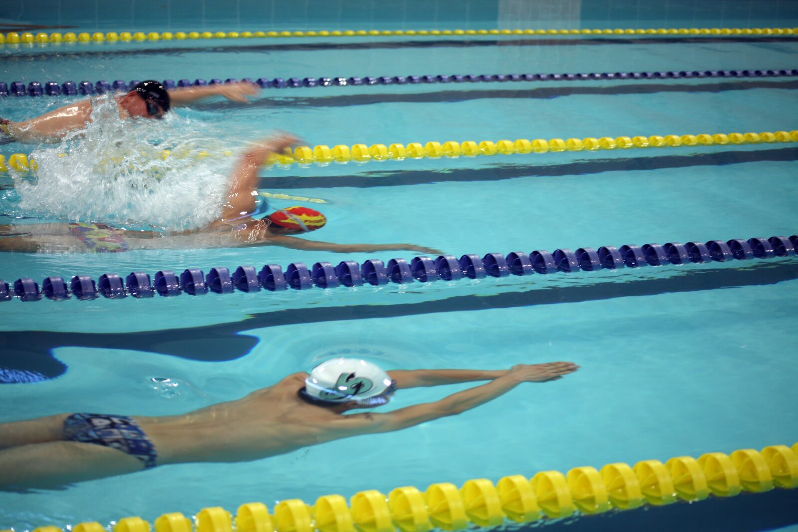 Canon EOS 5D sample photo. Swimming, game, diving photography