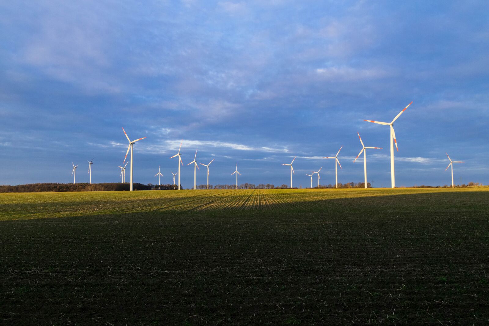 Nikon D5300 sample photo. Autumn, wind energy, sky photography