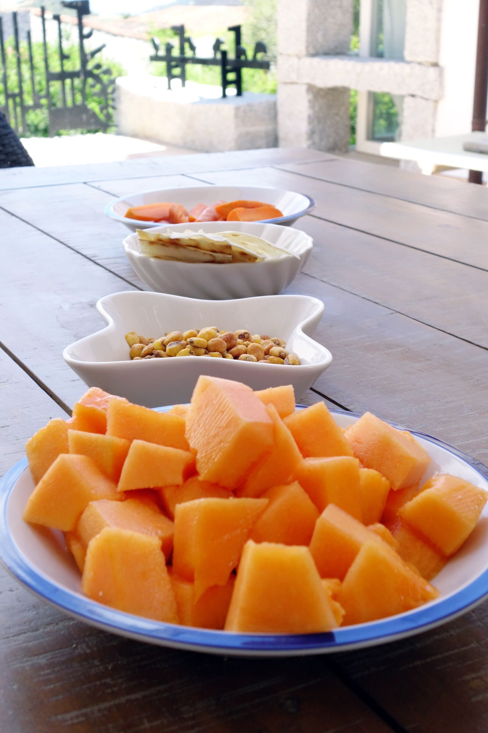 Sony Cyber-shot DSC-RX100 II sample photo. Melon, plate, fruit photography