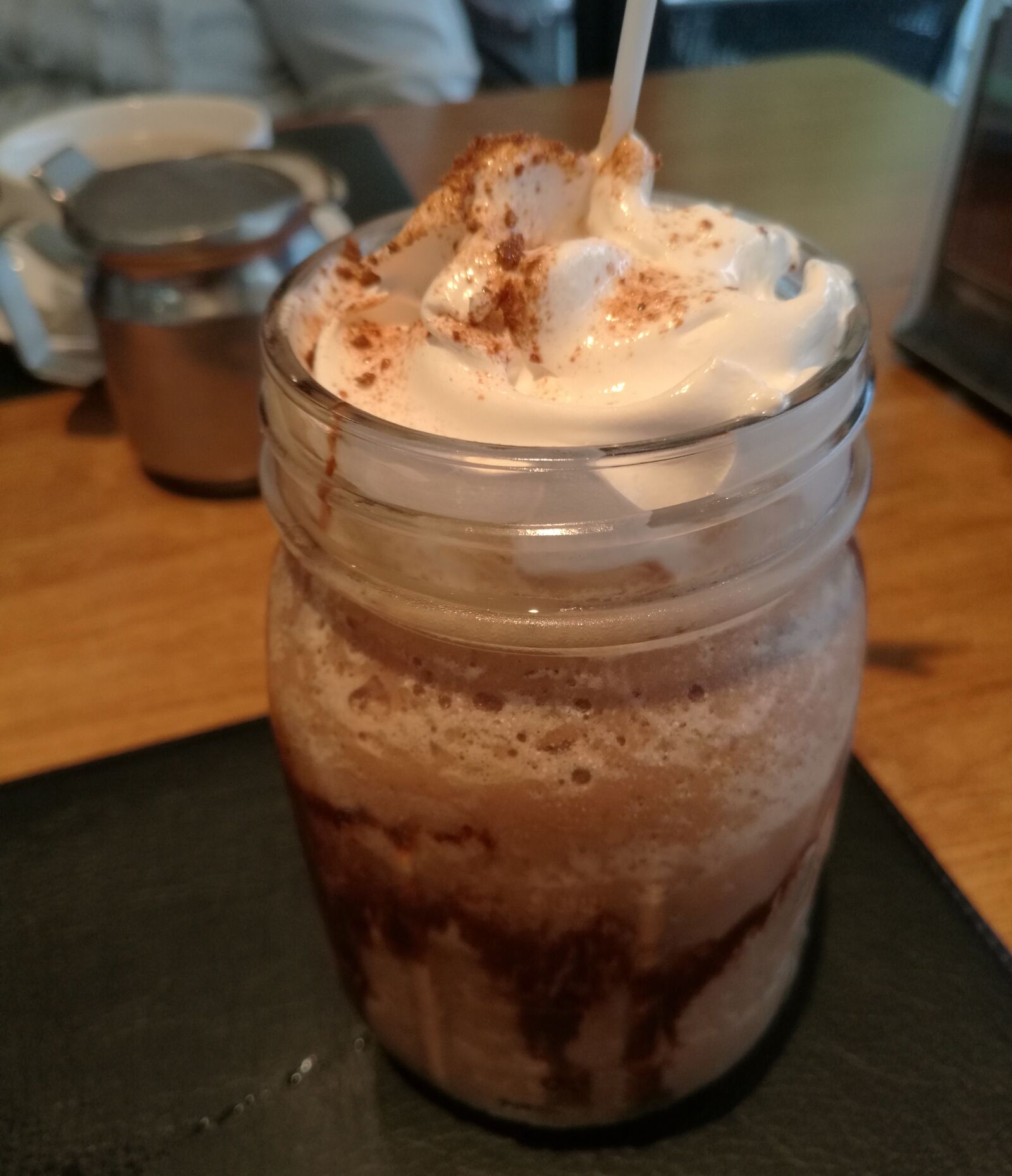HUAWEI Mate 8 sample photo. Chocolate, cream, creamy, desert photography
