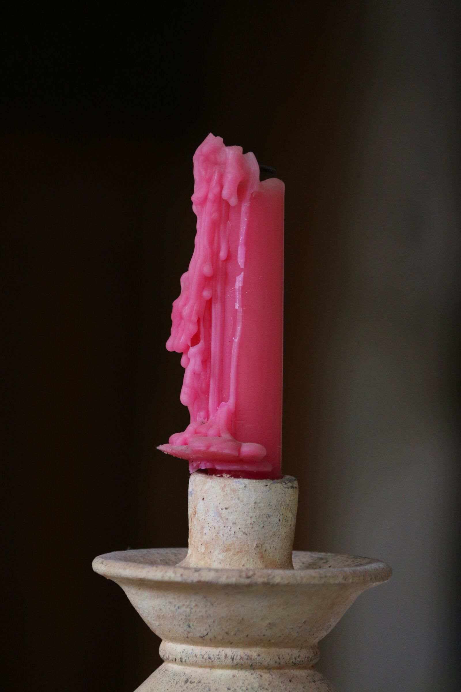 Canon EOS 70D sample photo. Candle, melted candle, wax photography
