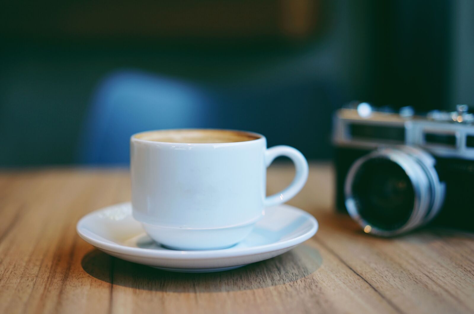 Sony a7 II + Sony Sonnar T* FE 55mm F1.8 ZA sample photo. Caffeine, camera, coffee cup photography