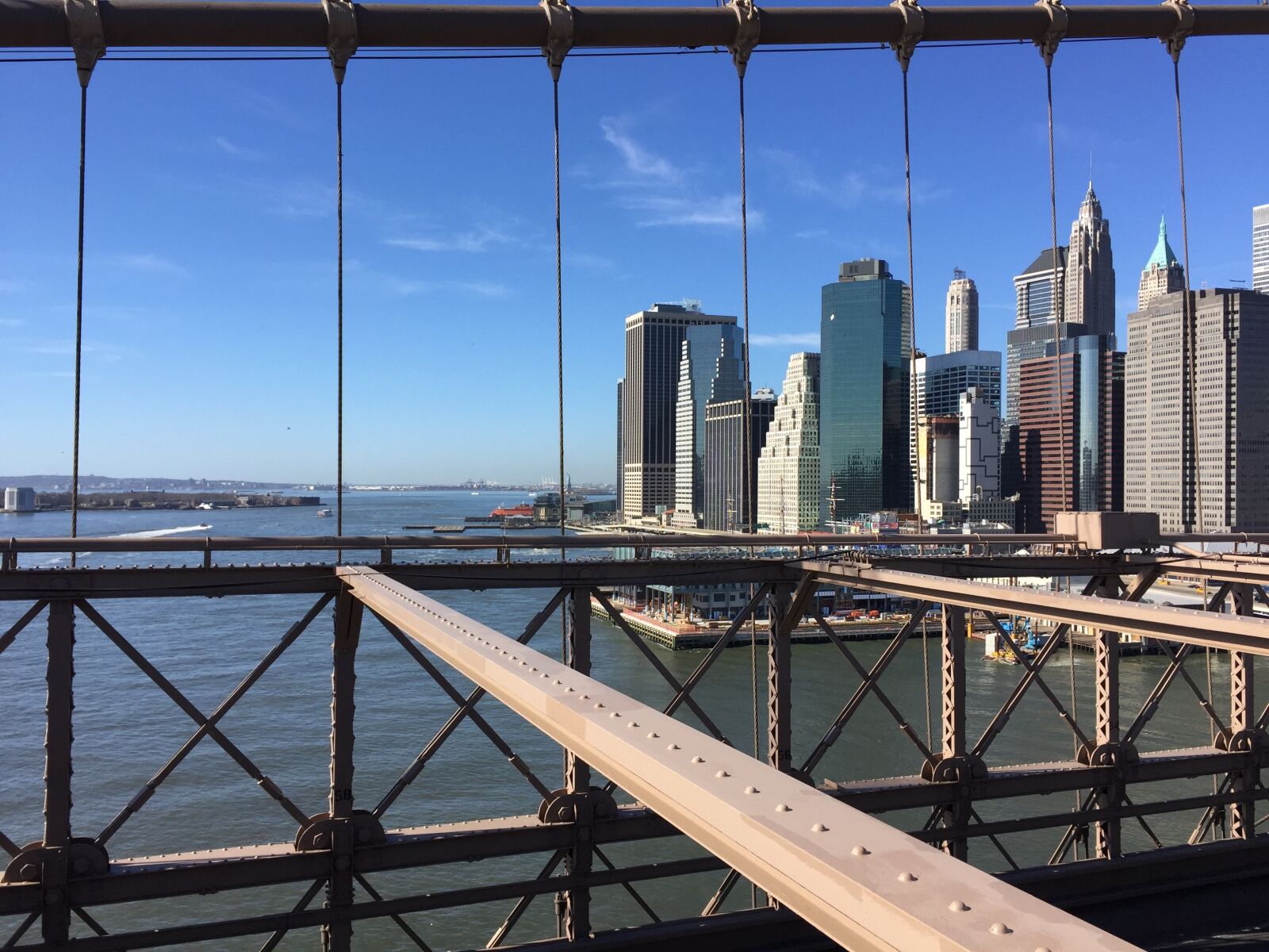 Apple iPhone 6 sample photo. City, new york, bridge photography