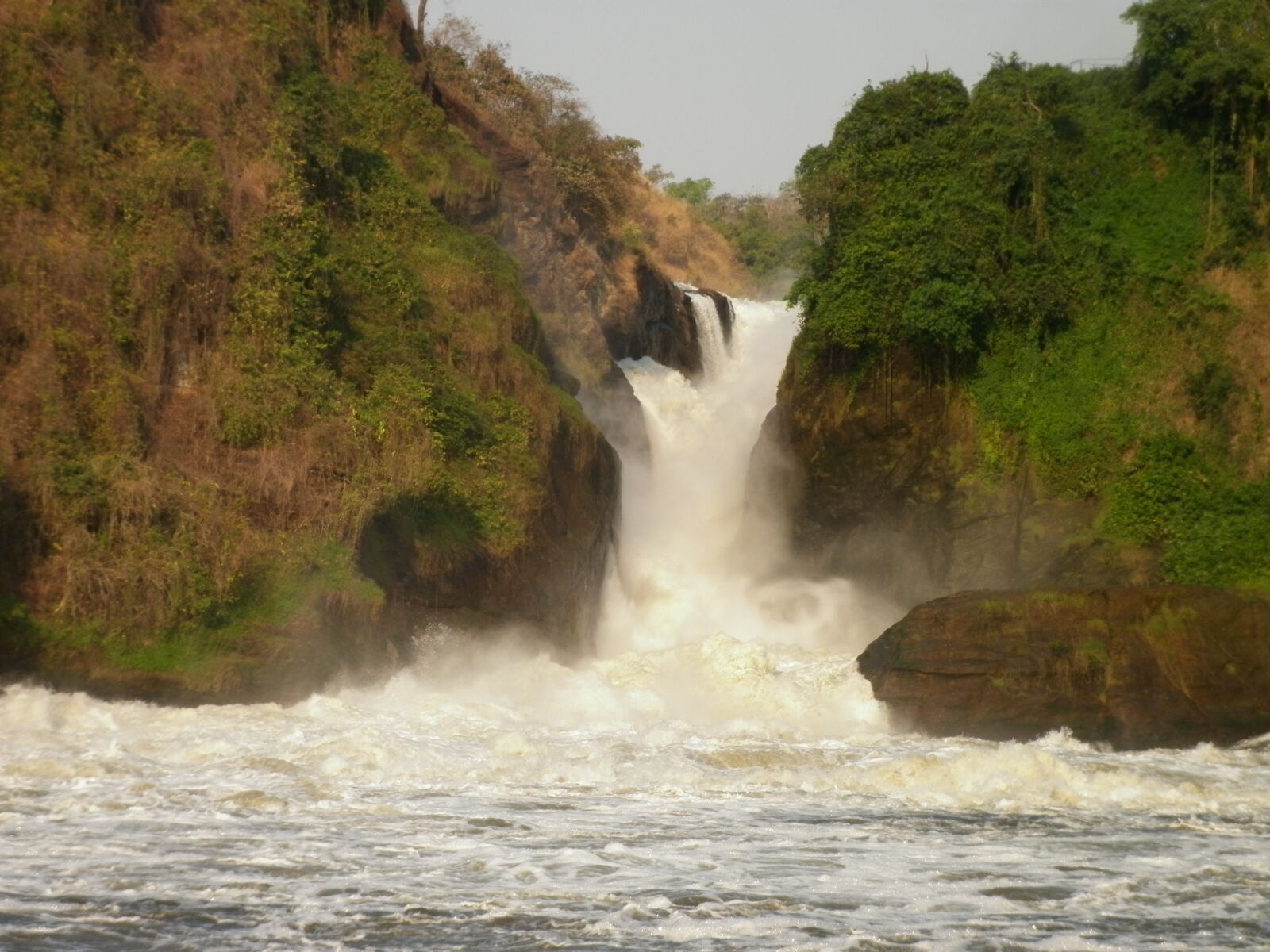 Panasonic DMC-F3 sample photo. Africa, nature, river, waterfall photography