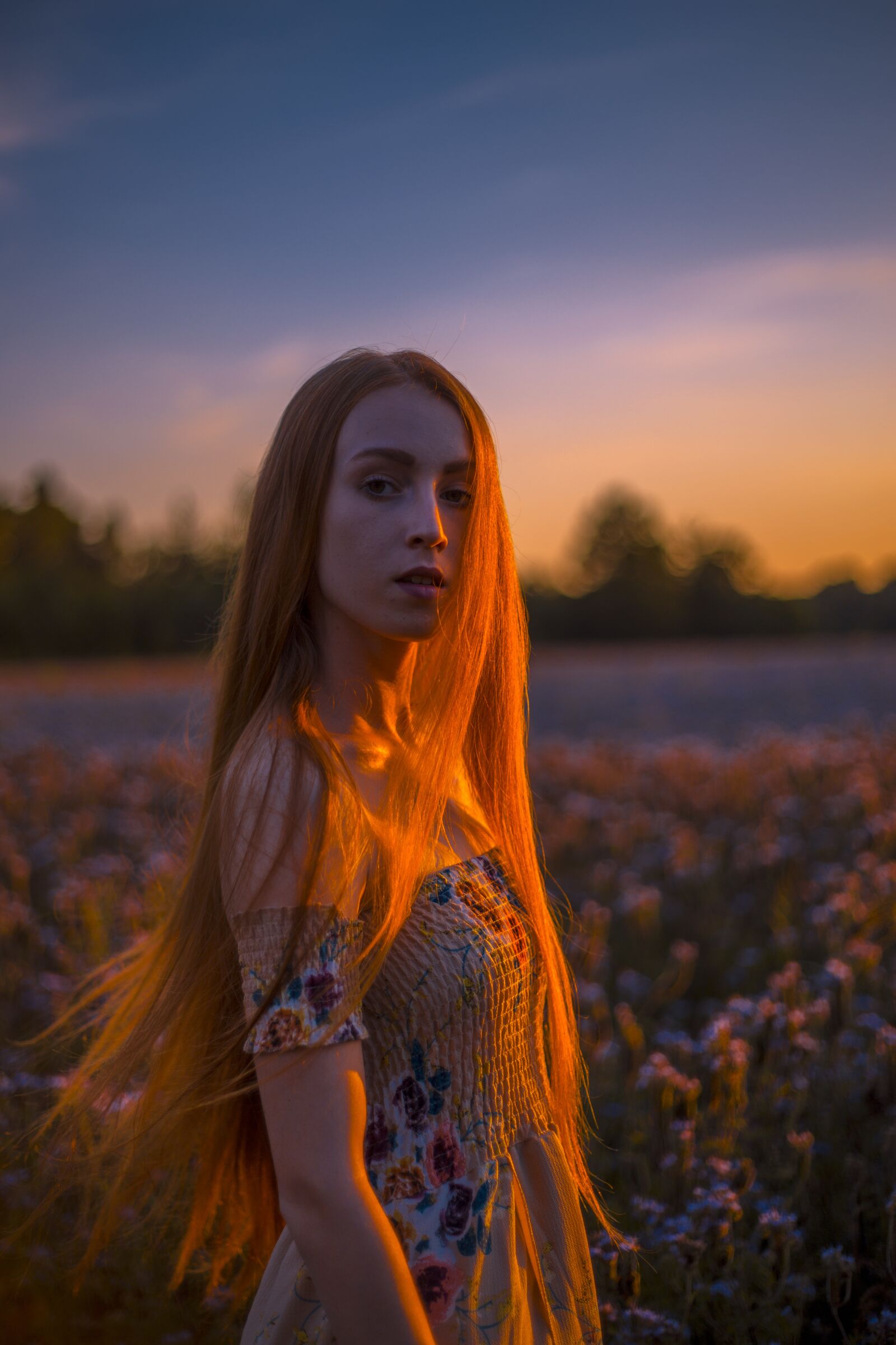 Canon EF 50mm F1.8 II sample photo. Girl, redhead, model photography
