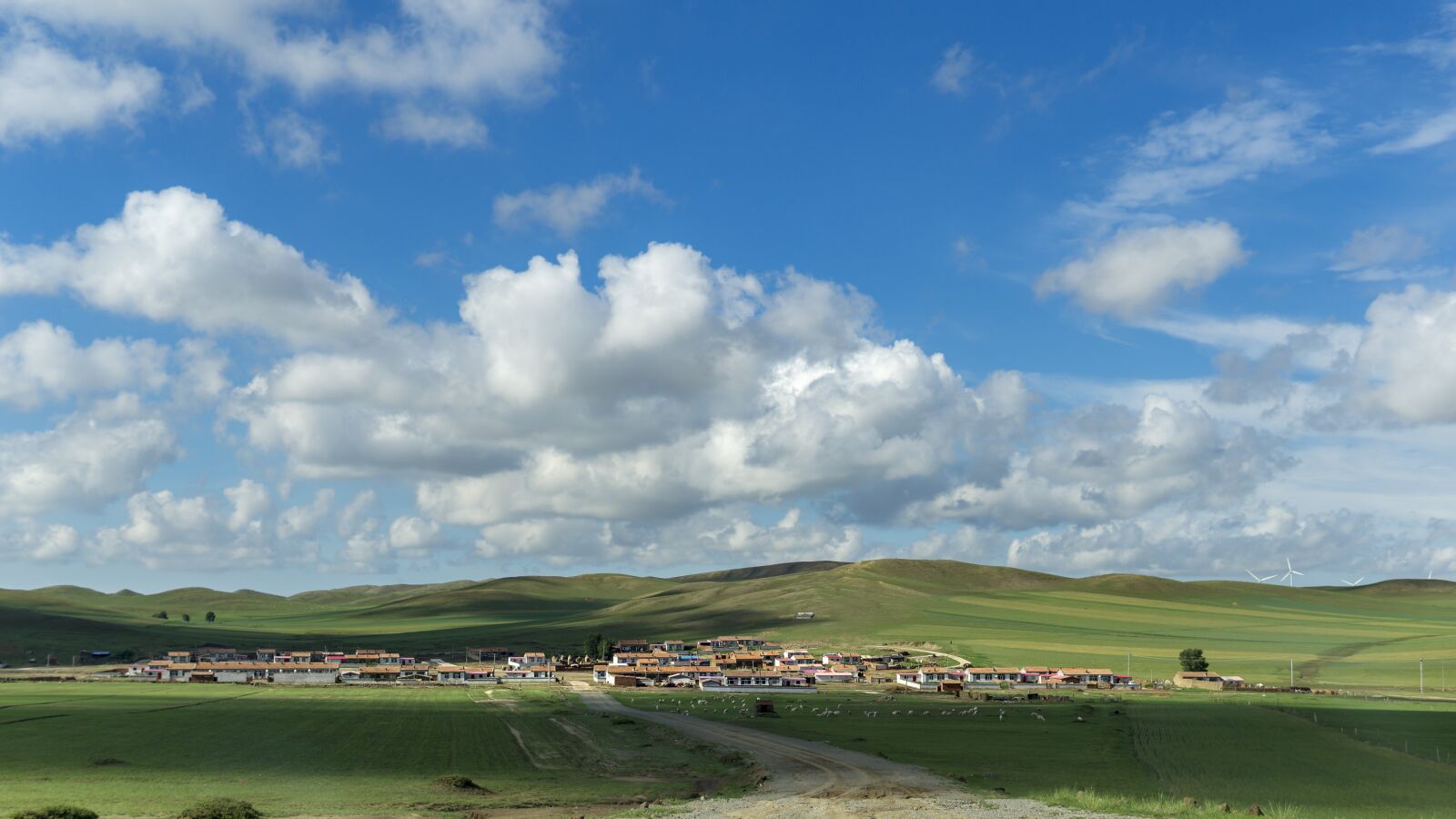 Sony a5100 sample photo. Prairie, blue sky and photography