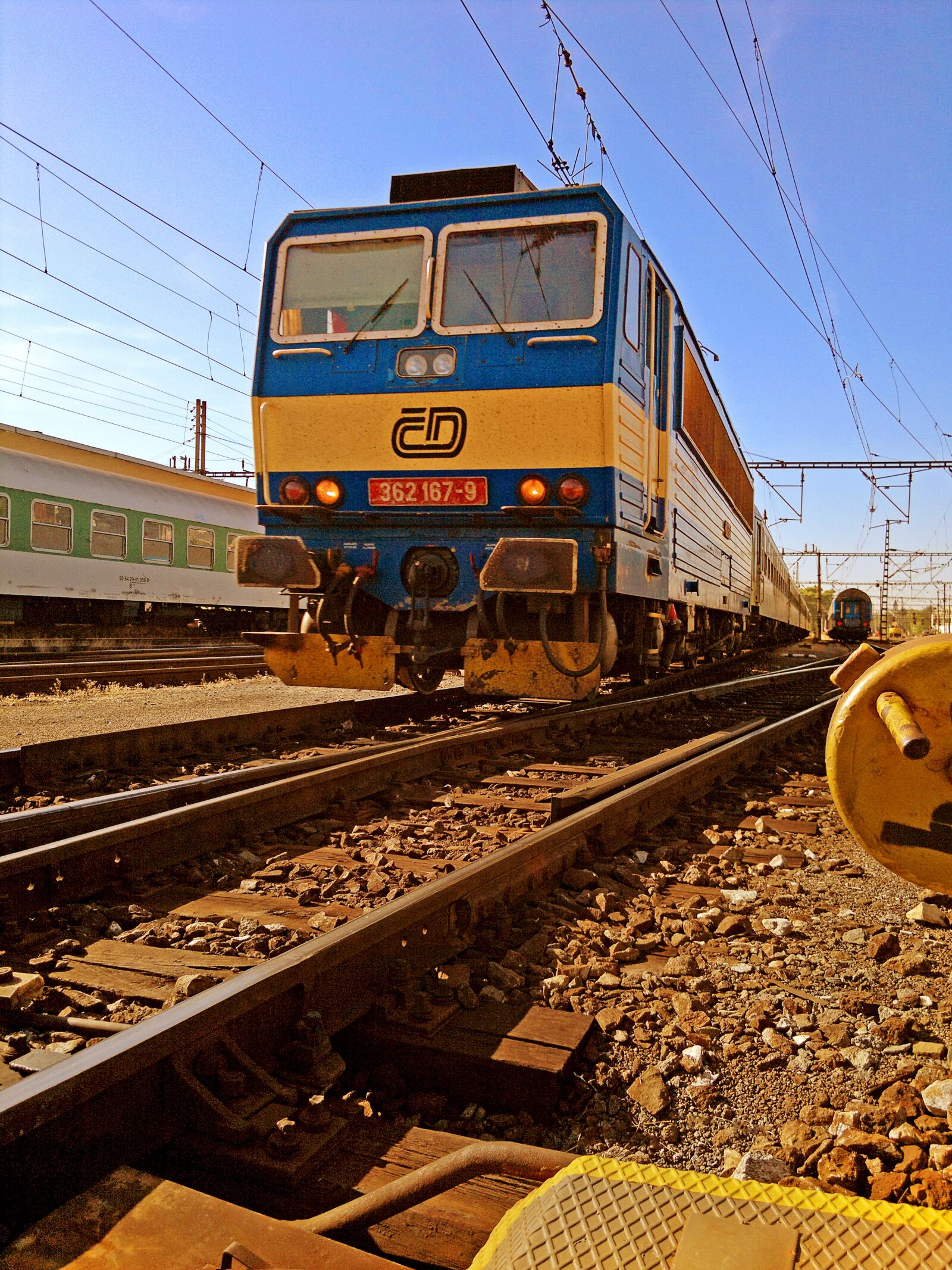 Nokia N8-00 sample photo. Train, locomotive, railway photography