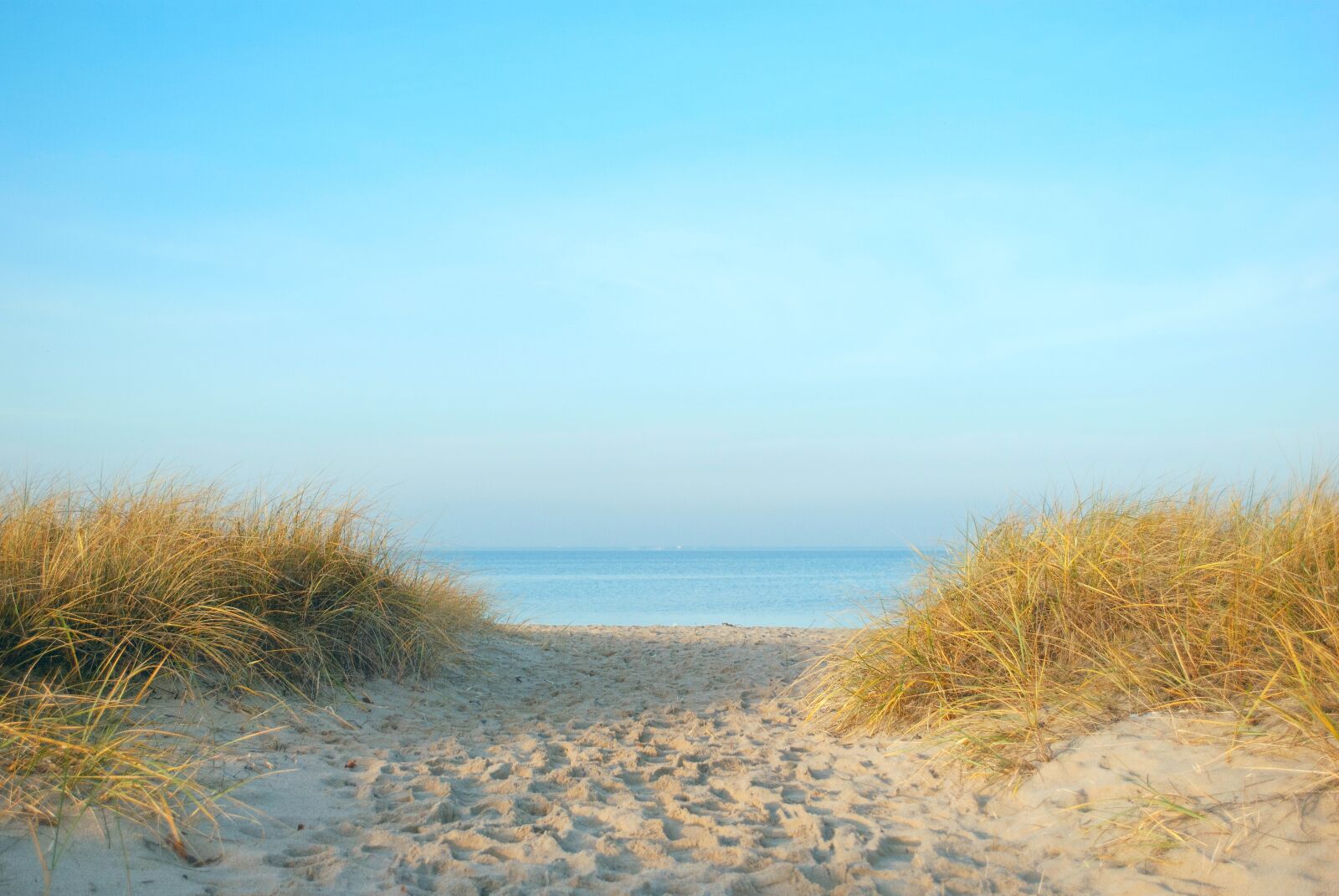 Nikon D3000 sample photo. Background, beach, blue photography