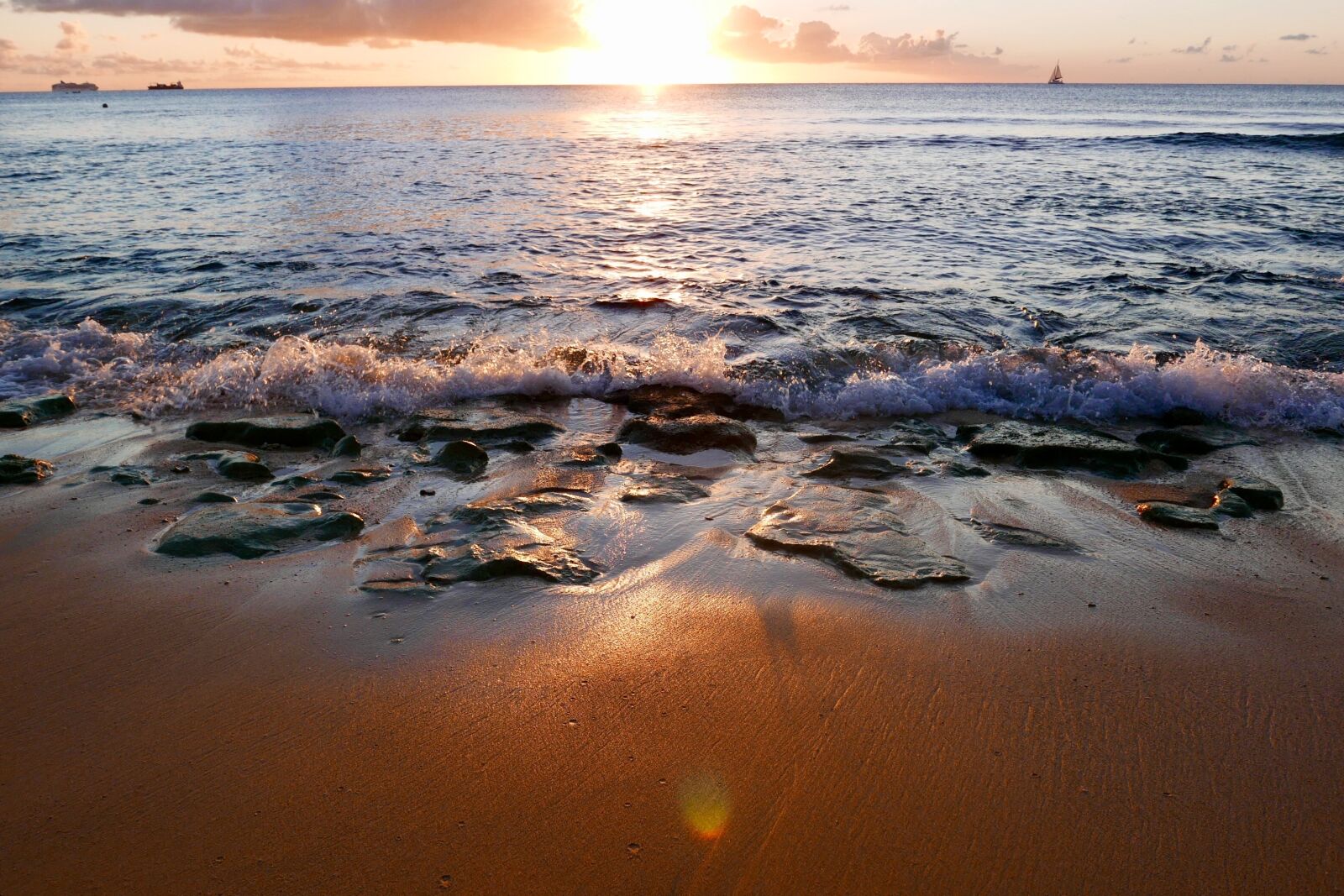 Panasonic Lumix DMC-LX100 sample photo. Seashore, beach, barbados photography