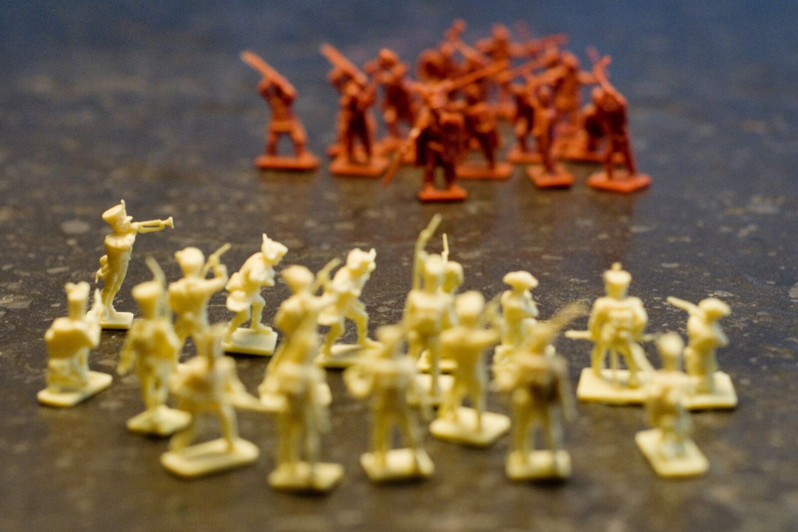 Nikon D90 sample photo. Plastic soldiers, plastic, soldiers photography