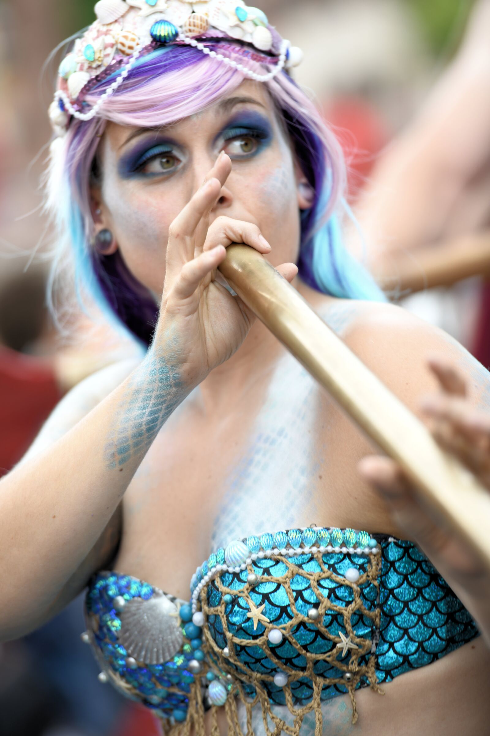 Nikon D850 sample photo. Woman, music, beautiful photography