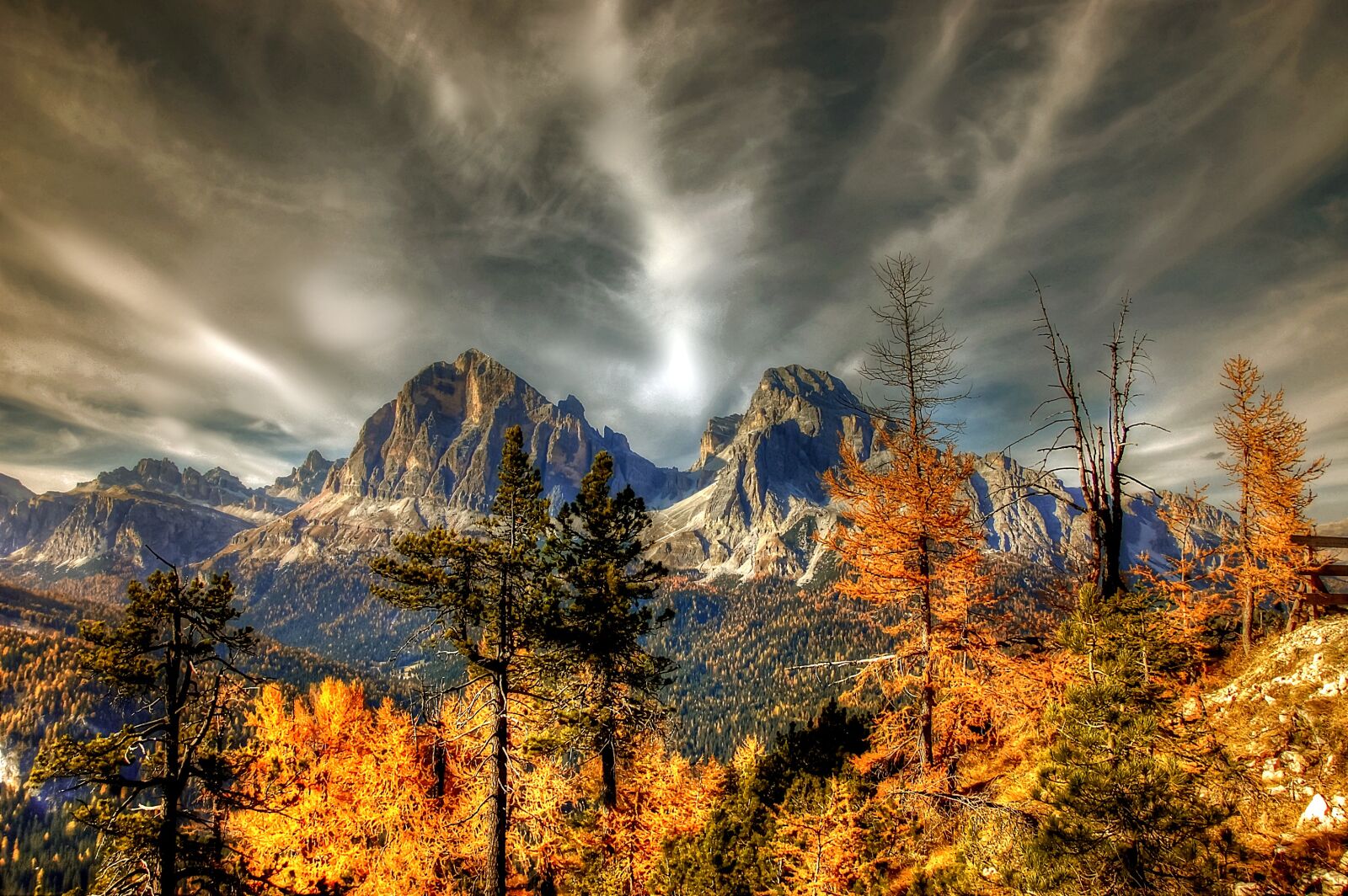 Nikon D40 sample photo. Tofane, dolomites, nature photography
