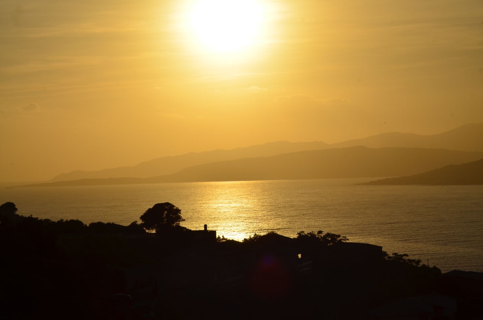 Nikon D5100 sample photo. Sunset, corsica, evening photography