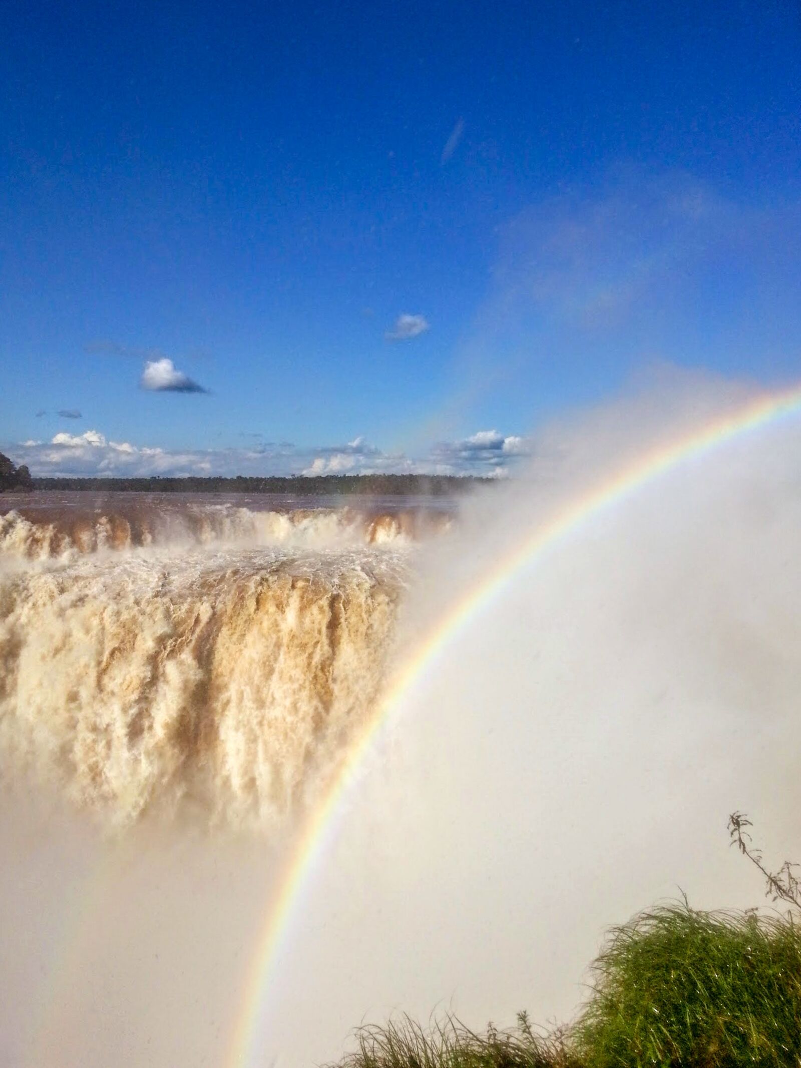 Samsung Galaxy S3 sample photo. Falls, rainbow, nature photography