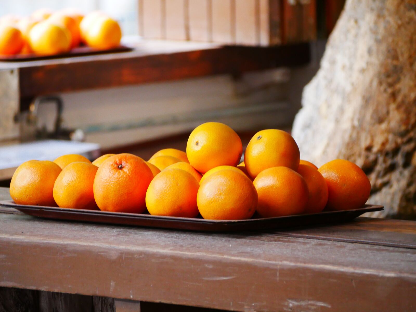 Panasonic Lumix DMC-GX85 (Lumix DMC-GX80 / Lumix DMC-GX7 Mark II) sample photo. Oranges, mallorca, fresh photography