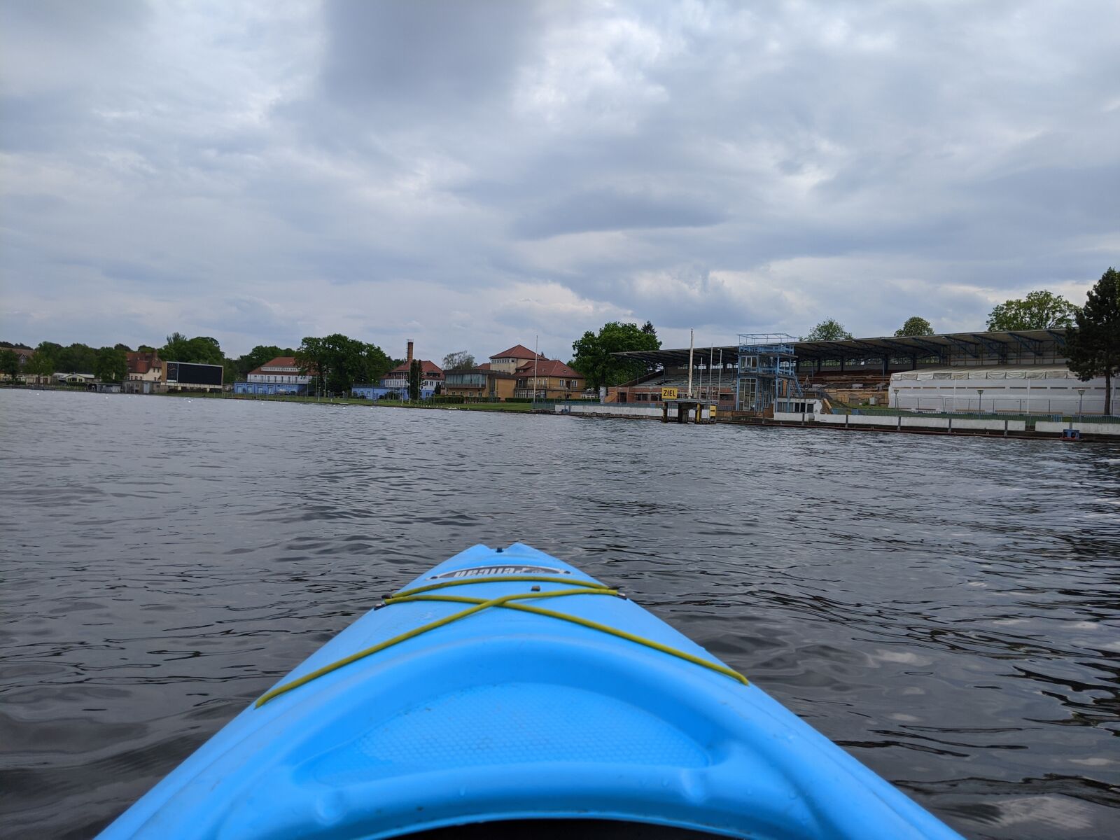 Google Pixel 3a sample photo. Canoe, water, kayak photography