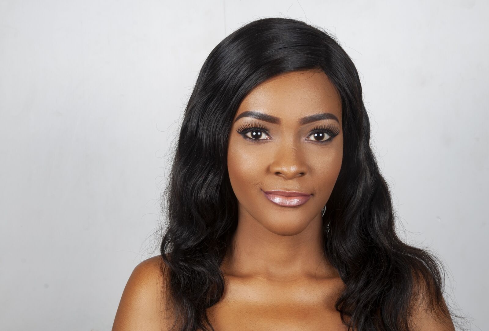 Nikon D90 sample photo. Hair, beauty, eyes photography