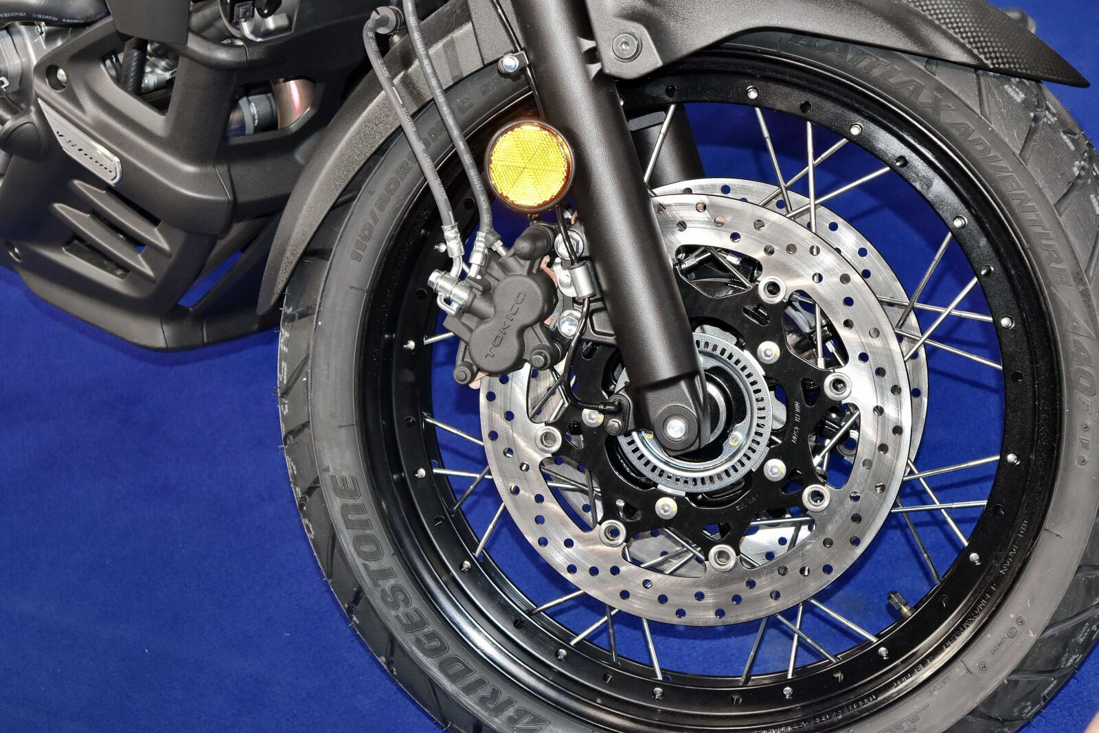 Nikon D5500 sample photo. Motorcycle, tire, wheel, brake photography