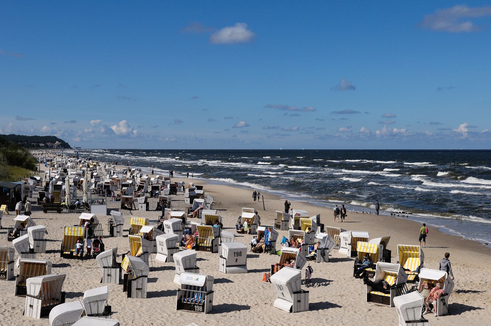 Nikon D300 sample photo. Usedom, beach, clubs photography