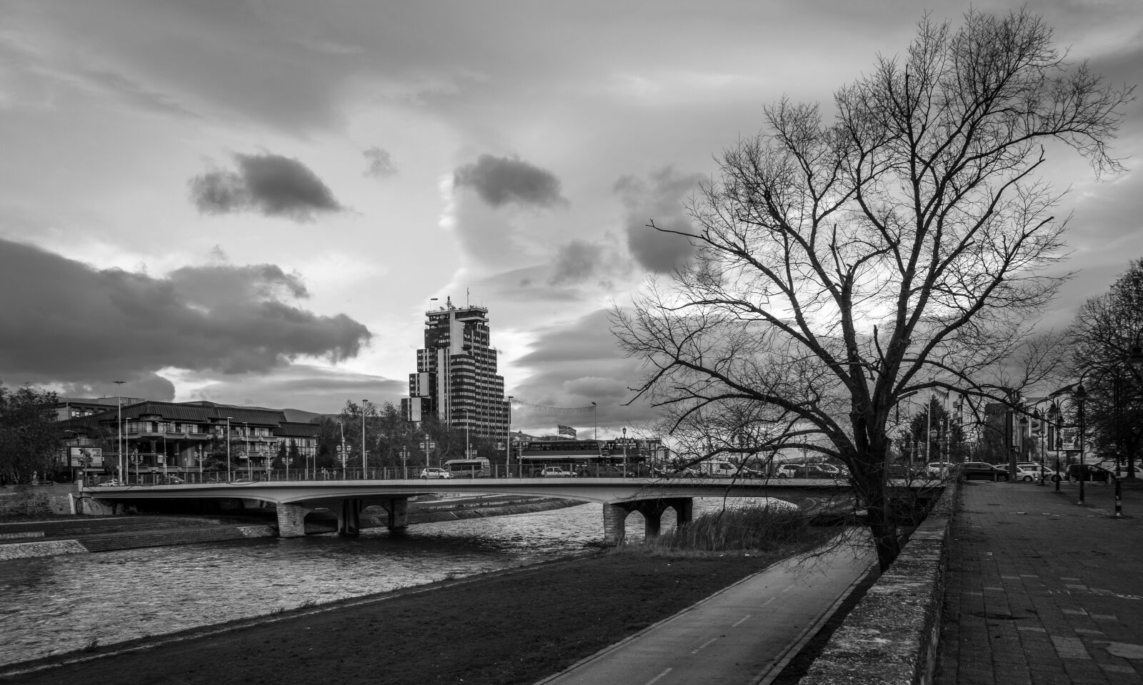Nikon D3300 sample photo. Bridge, river, building photography