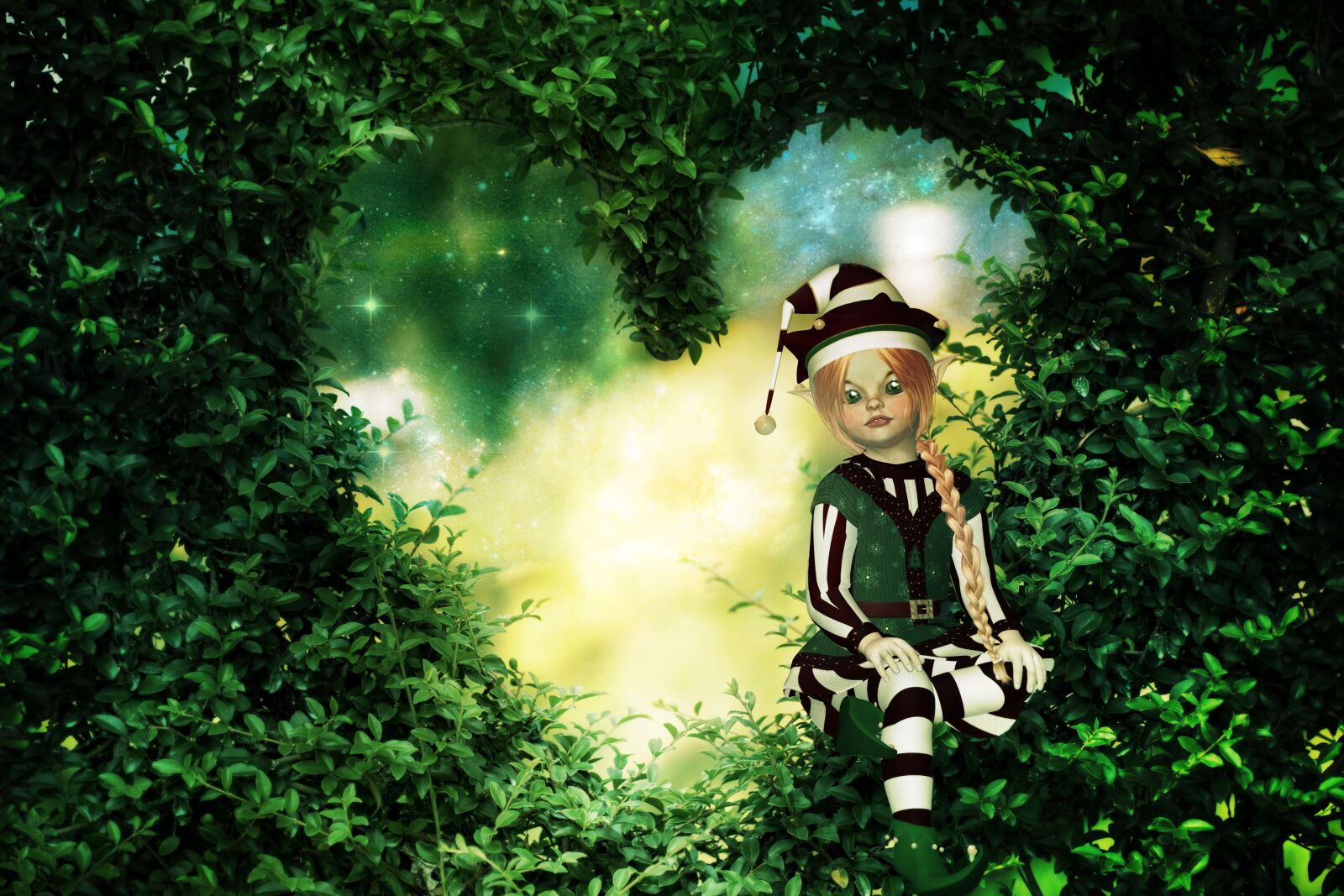 Sony SLT-A65 (SLT-A65V) sample photo. Fairy tale, heg, green photography
