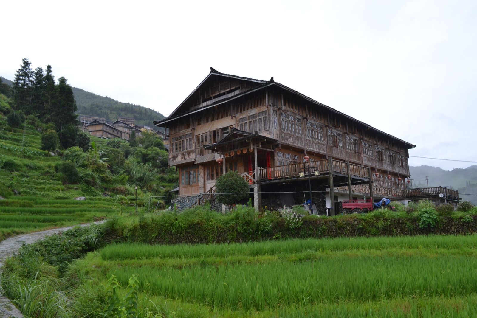 Nikon D3100 sample photo. China, travel, rice terrace photography
