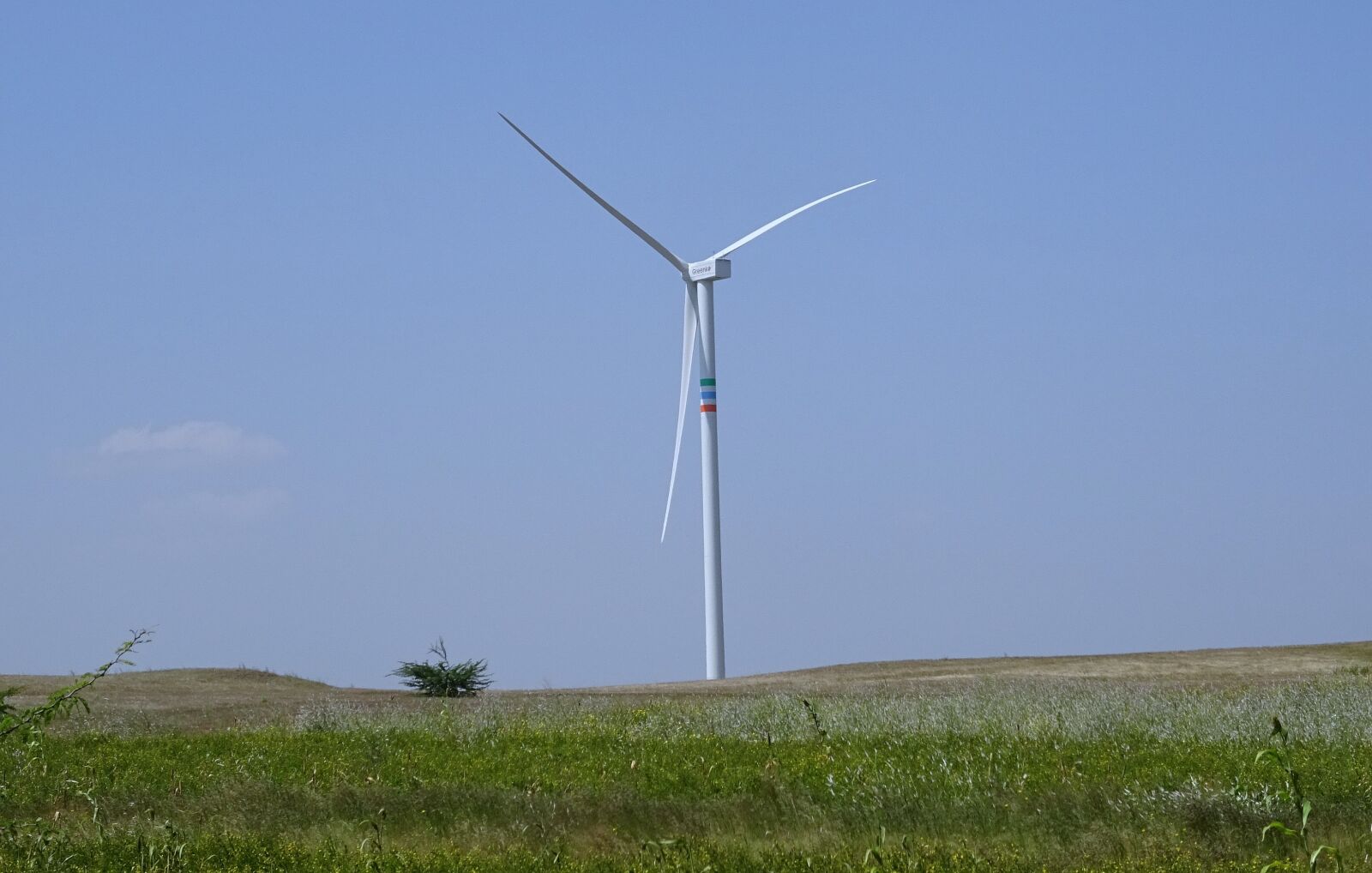 Sony DSC-HX60V sample photo. Wind, turbine, wind power photography