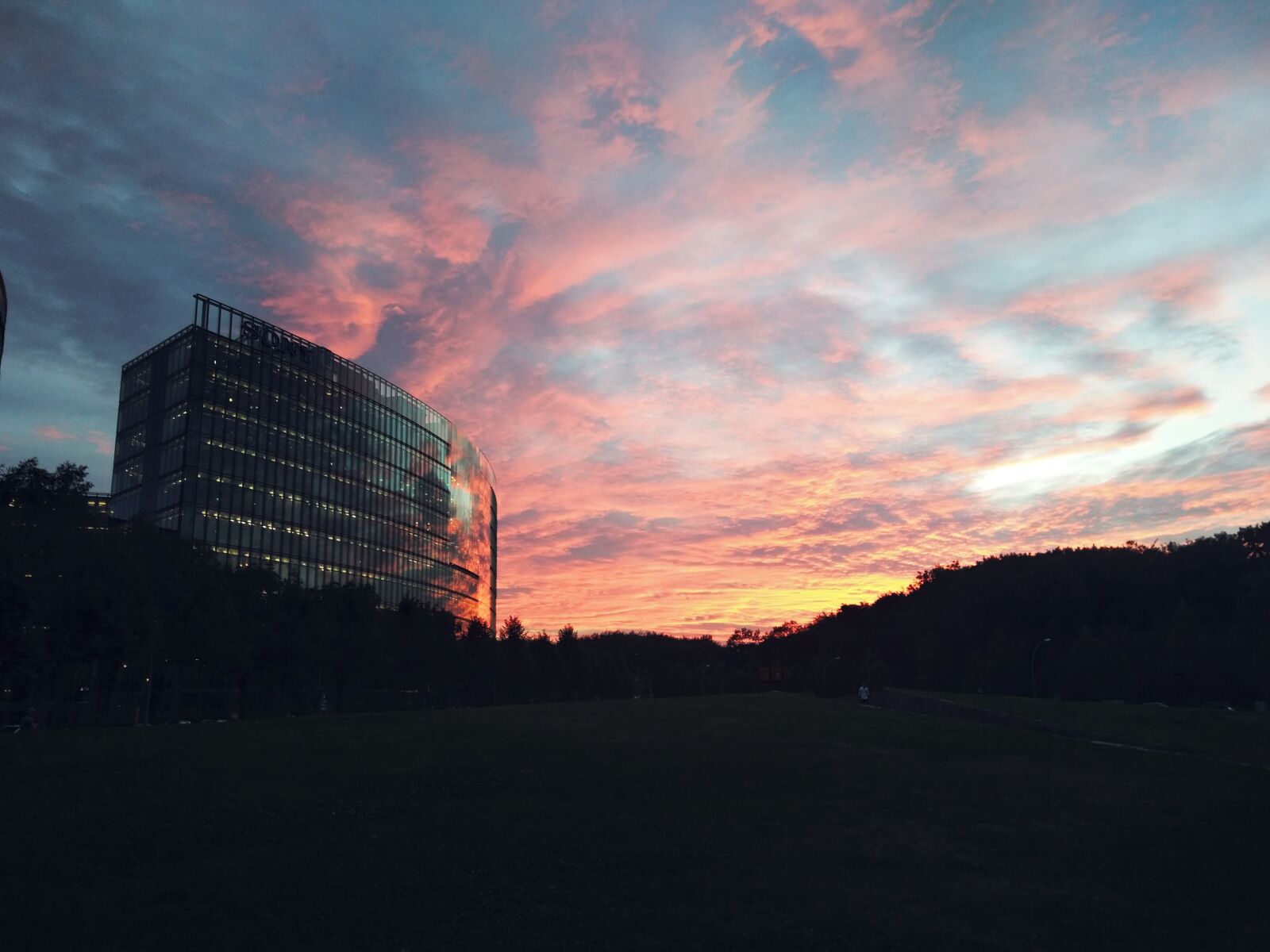 vivo X6S A sample photo. Sunset, berlin, sony photography