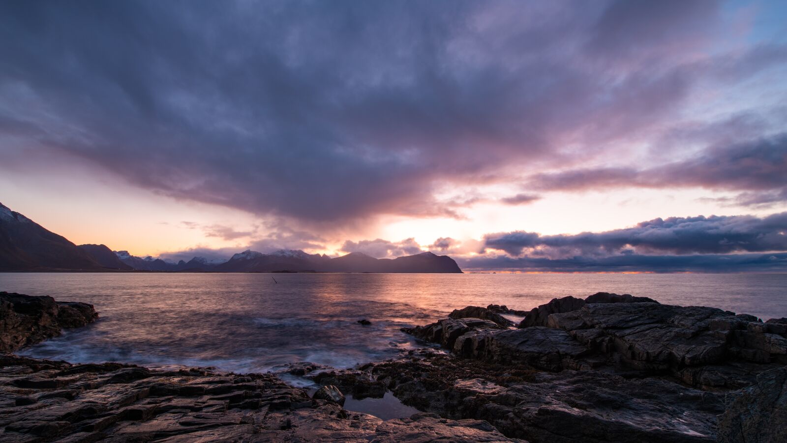 Nikon D850 sample photo. Sunset, dramatic, sea photography
