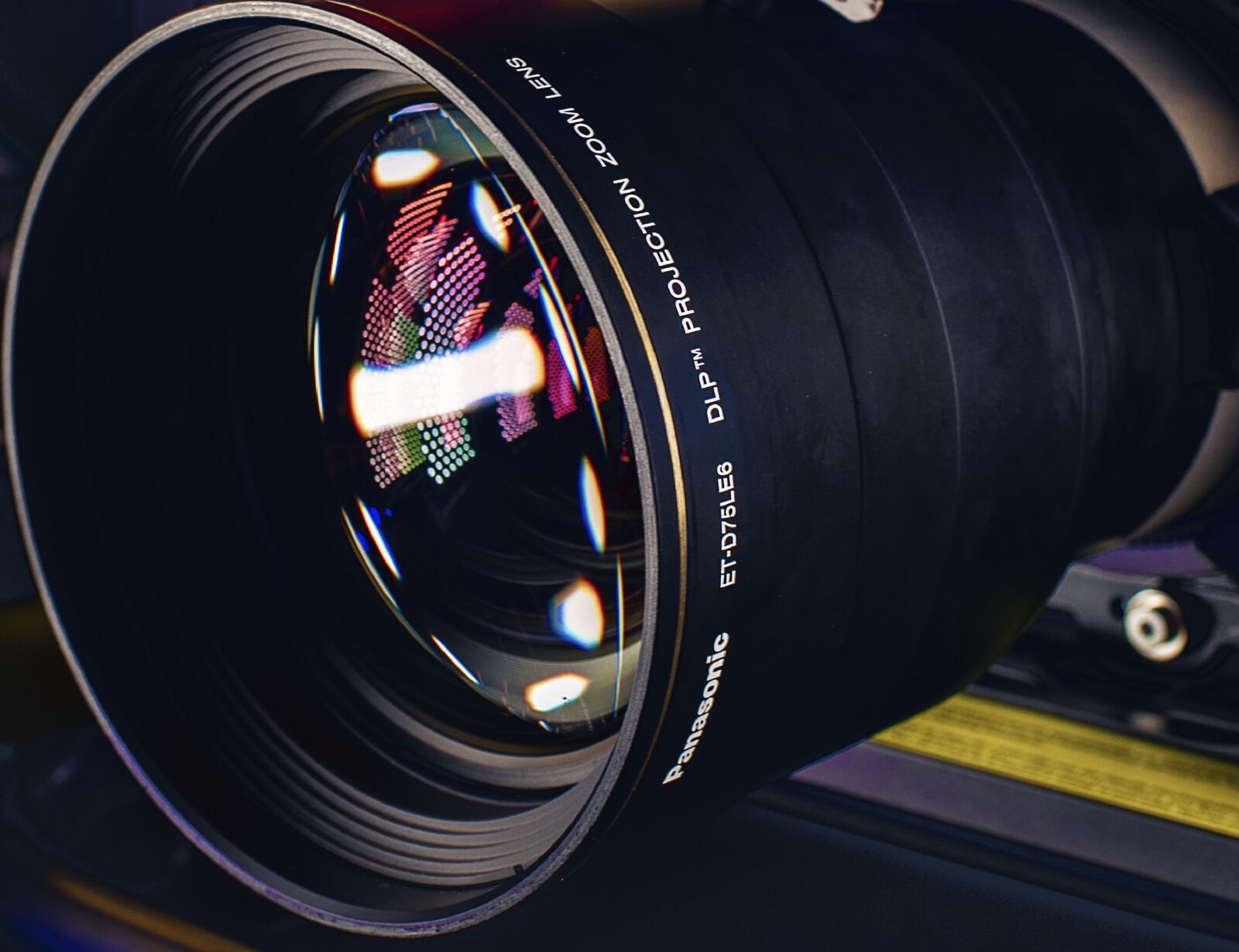 Nikon D810 sample photo. Lens, projector, reflection photography