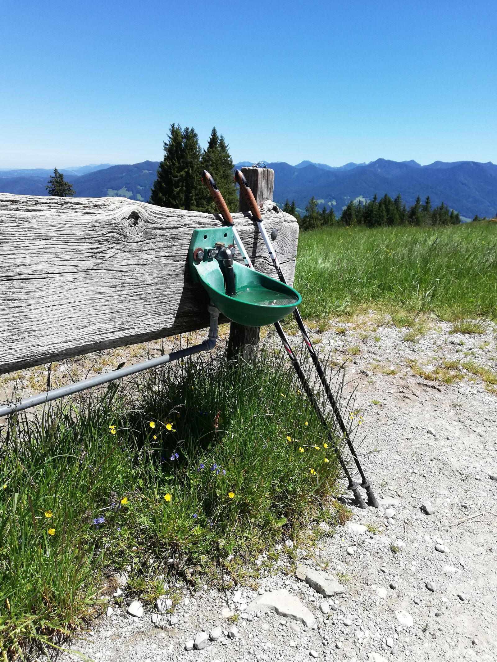 HUAWEI P20 lite sample photo. Brauneck, mountains, hiking photography