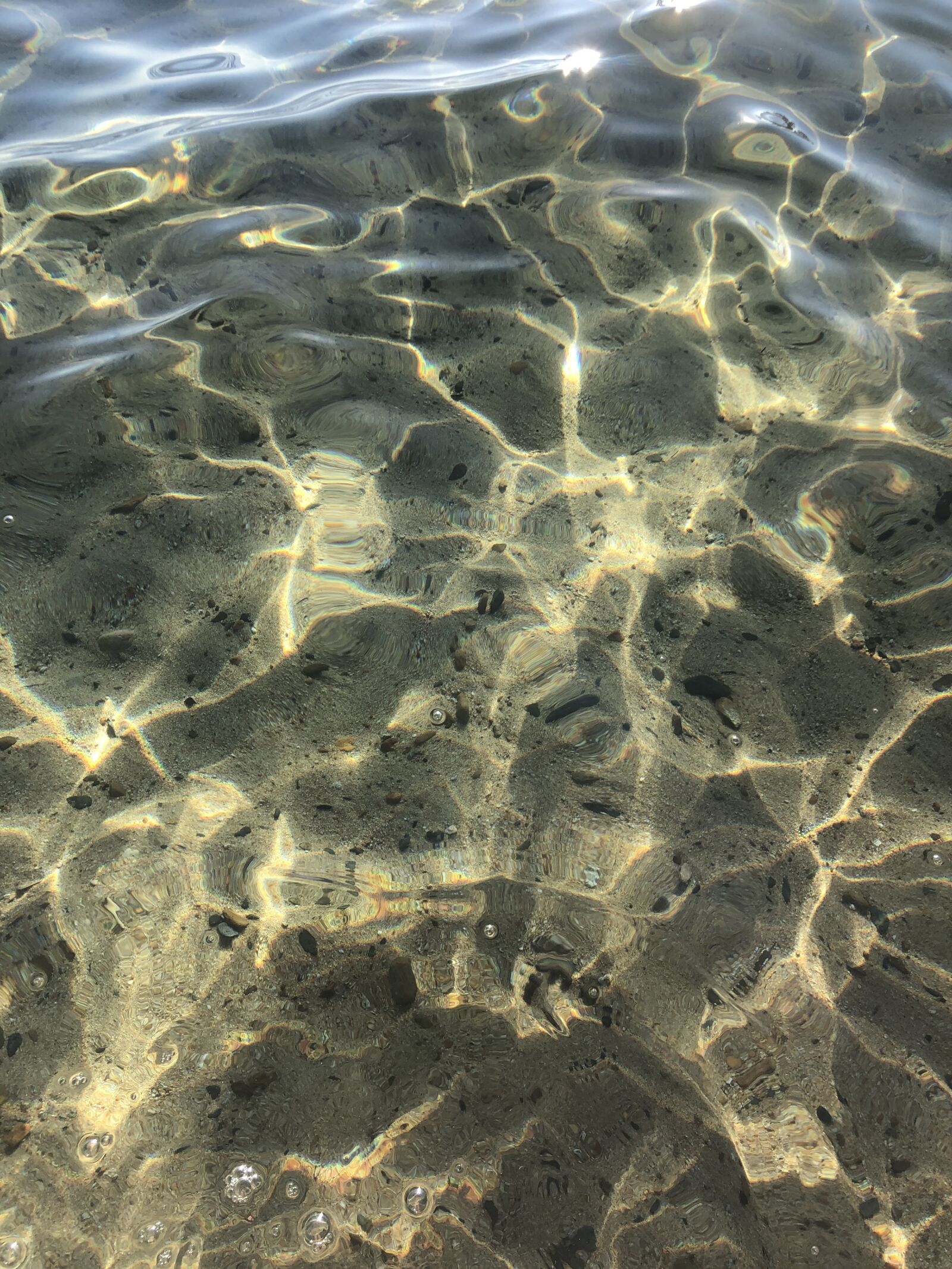 iPhone X back dual camera 4mm f/1.8 sample photo. Water, clear water, blue photography
